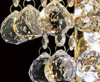 Diyas - Atla Crystal Wall Light - Luminosity Designs Ltd