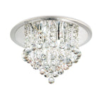Diyas - Atla Semi Flush Crystal Ceiling Light - Luminosity Designs Ltd