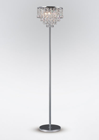 Atla Crystal Floor Lamp