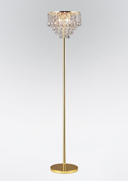 Atla Crystal Floor Lamp