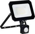 Crompton - Atlas Mini 3 Floodlight with PIR Sensor 30W 4000K, 3000lm - Luminosity Designs Ltd