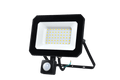 Crompton - Atlas Mini 3 Floodlight with PIR Sensor 50W 4000K, 5000lm - Luminosity Designs Ltd