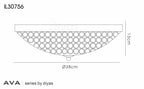 Diyas - Ava Ceiling - PRE ORDER ONLY - Luminosity Designs Ltd