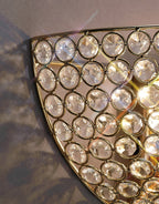 Diyas - Ava Half Moon Wall Light - Luminosity Designs Ltd