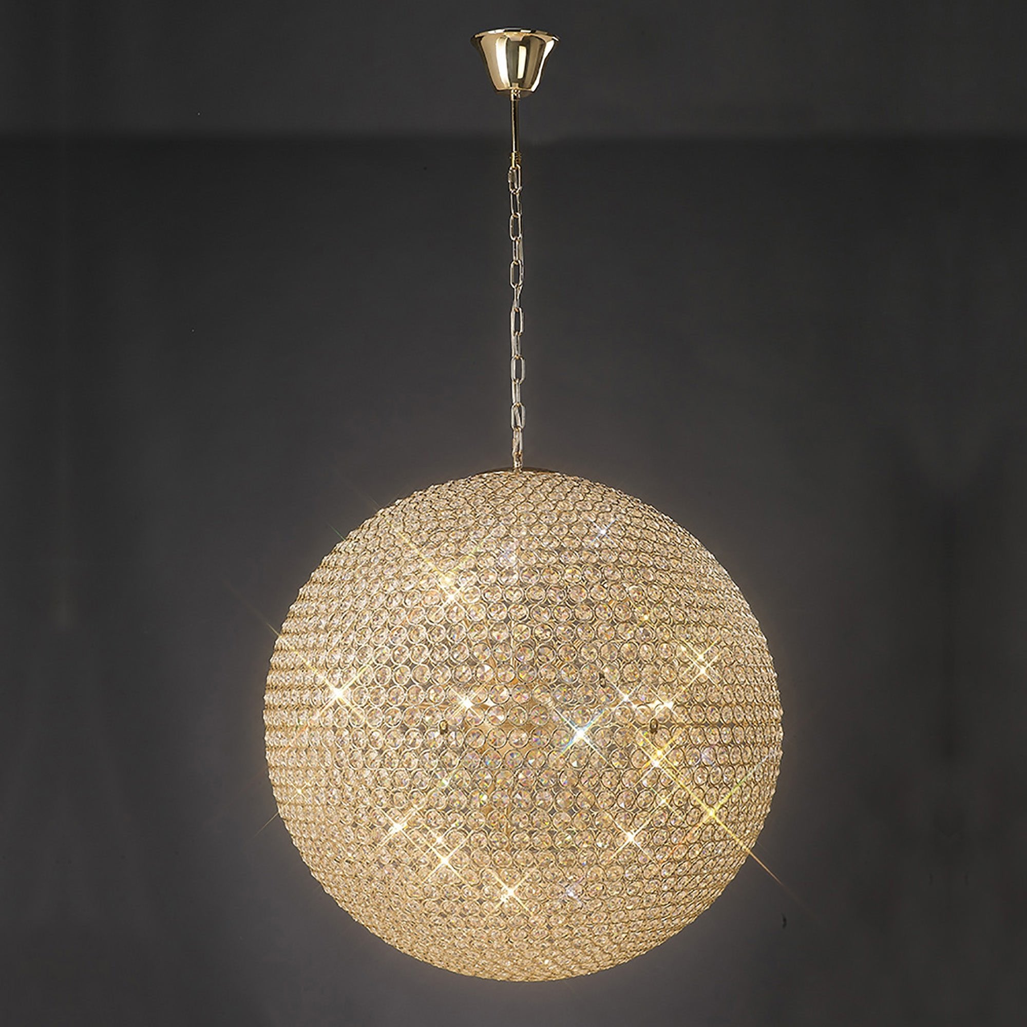 Diyas - Ava Large Ball Pendant - Luminosity Designs Ltd