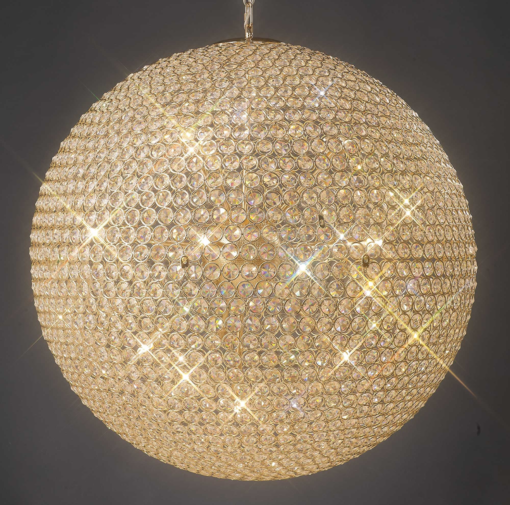 Diyas - Ava Large Ball Pendant - Luminosity Designs Ltd