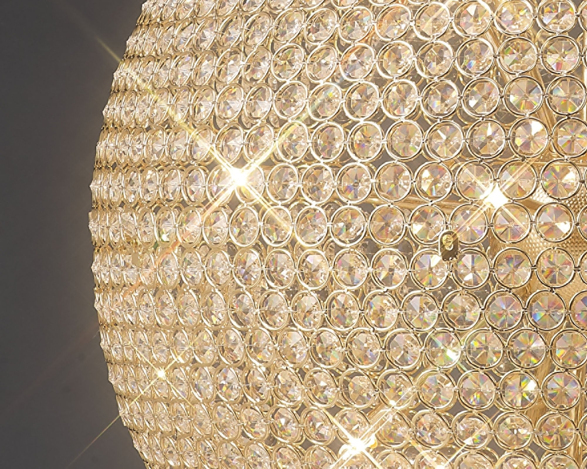 Diyas - Ava Large Ball Pendant - Luminosity Designs Ltd