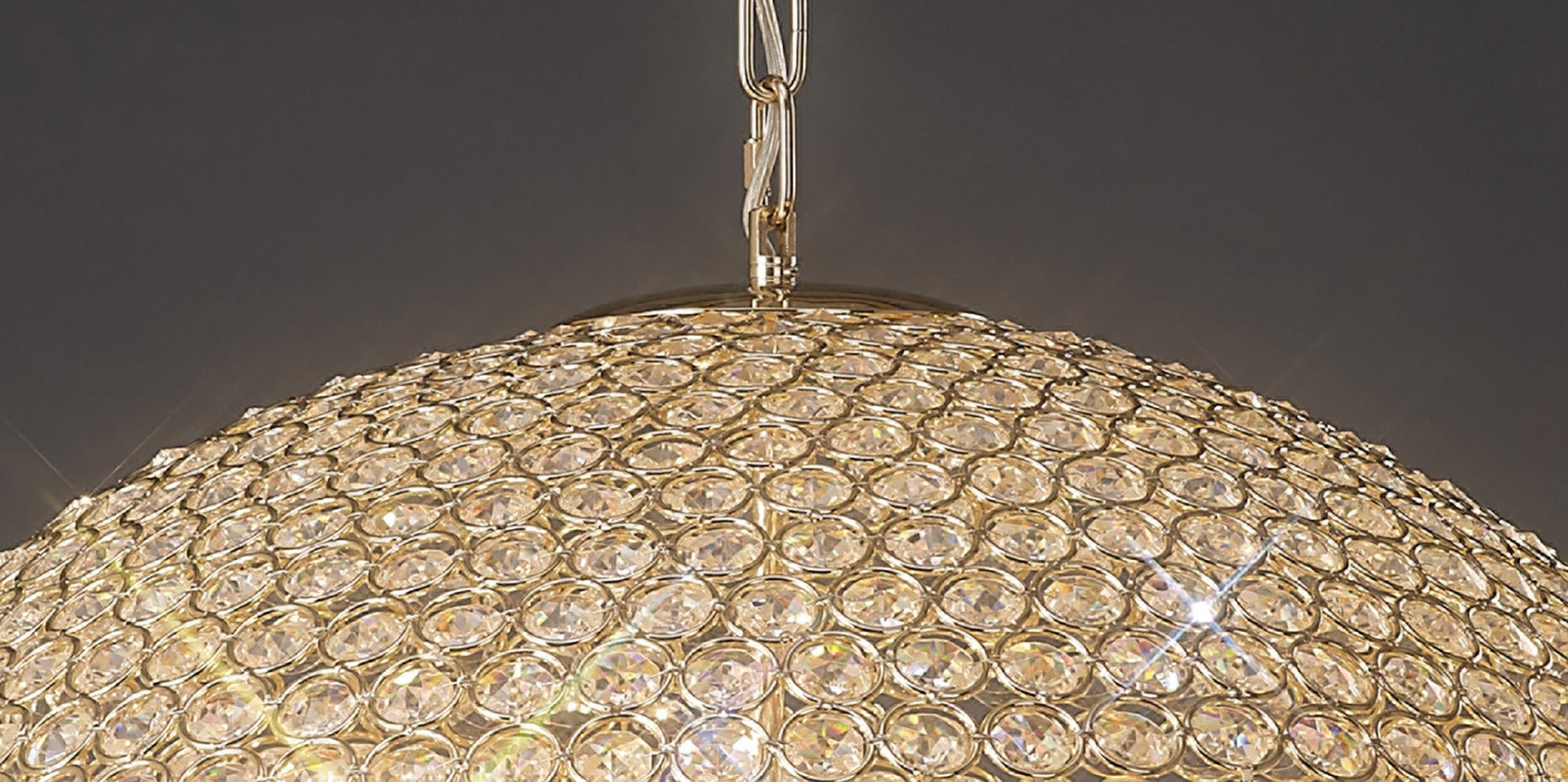 Diyas - Ava Large Ball Pendant - Luminosity Designs Ltd