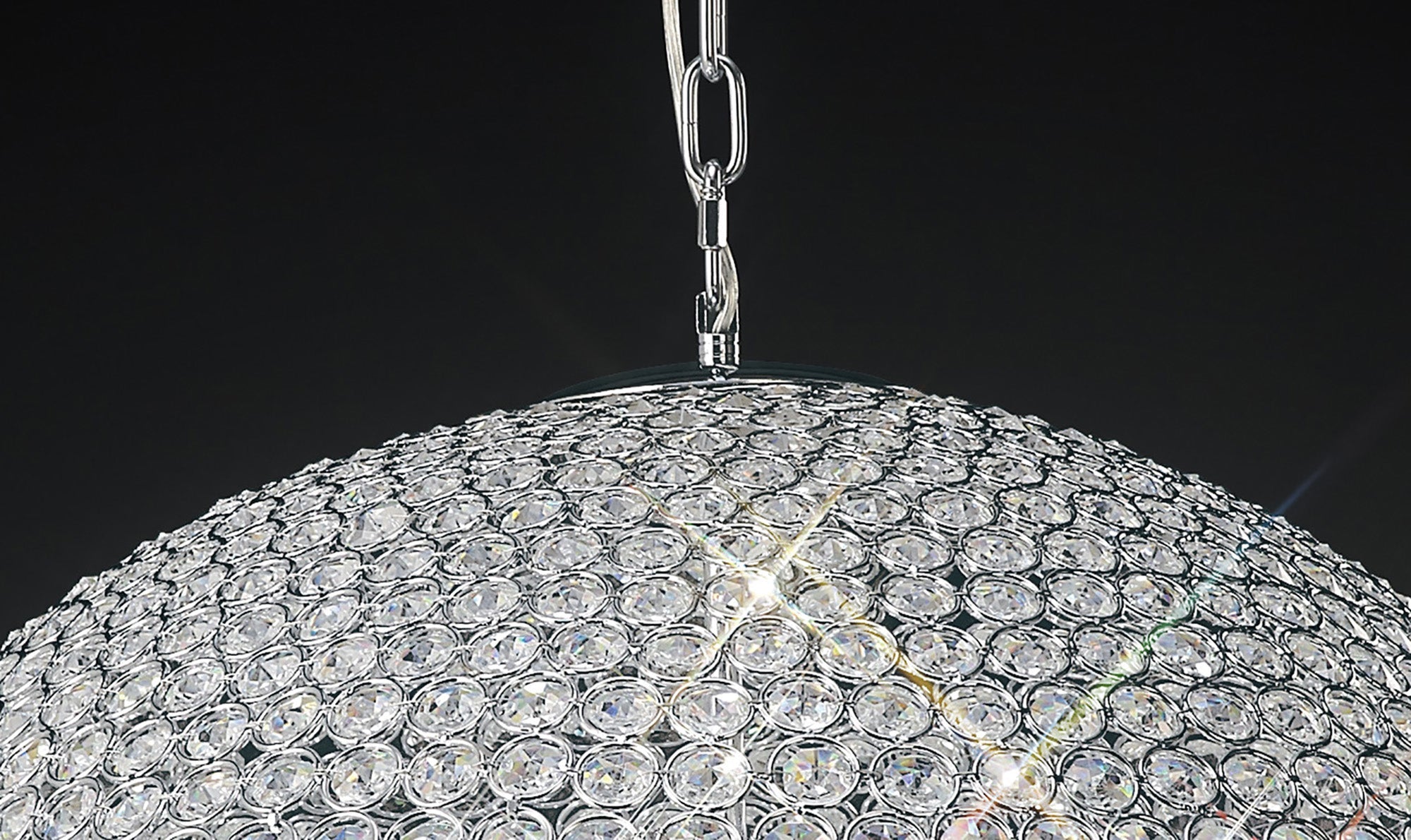 Diyas - Ava Large Ball Pendant - Luminosity Designs Ltd