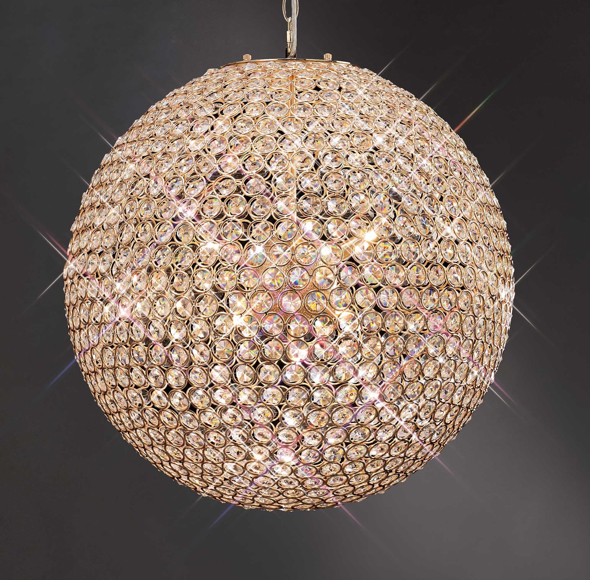 Diyas - Ava Medium Ball Pendant - Luminosity Designs Ltd