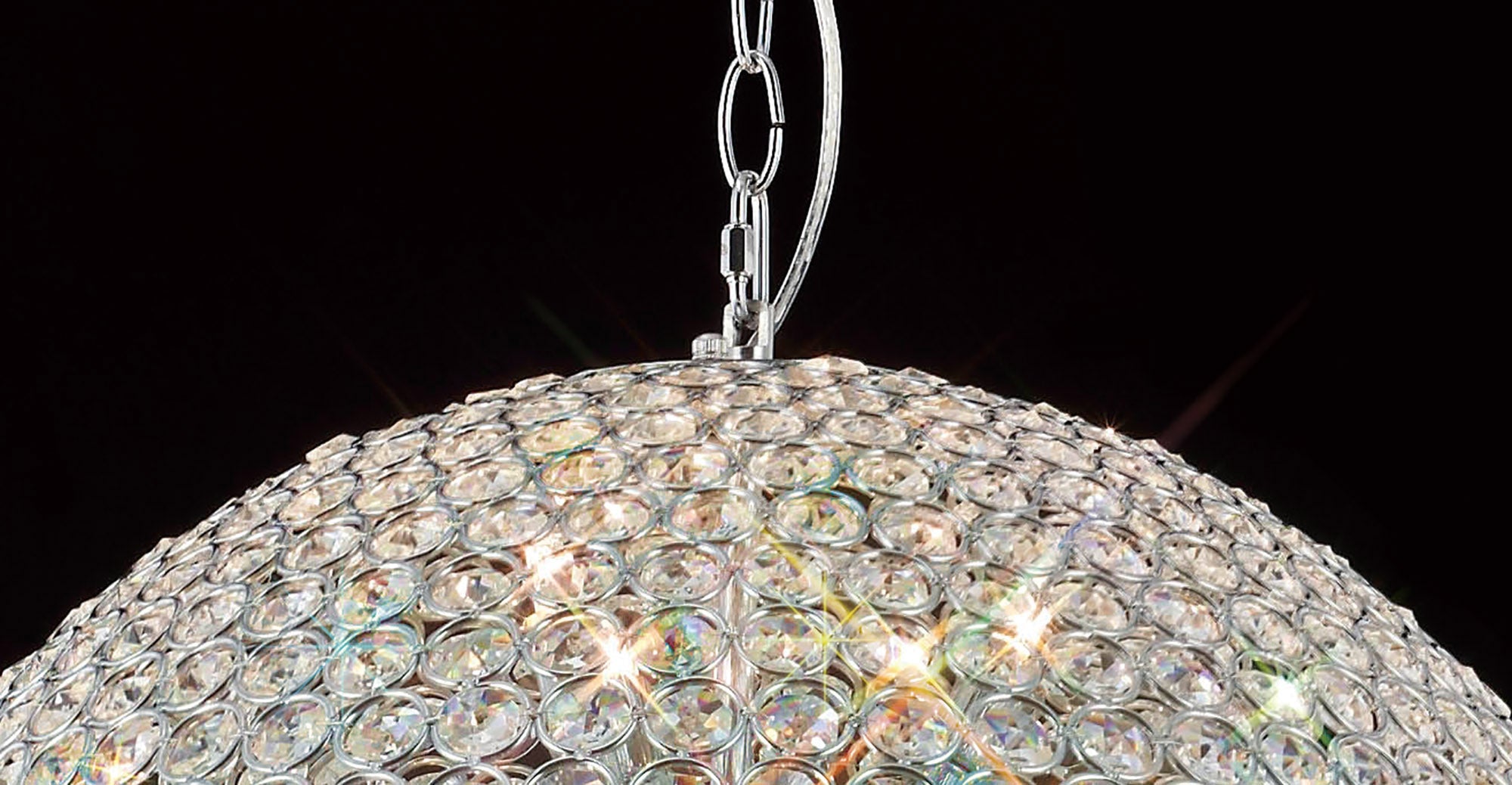 Diyas - Ava Medium Ball Pendant - Luminosity Designs Ltd