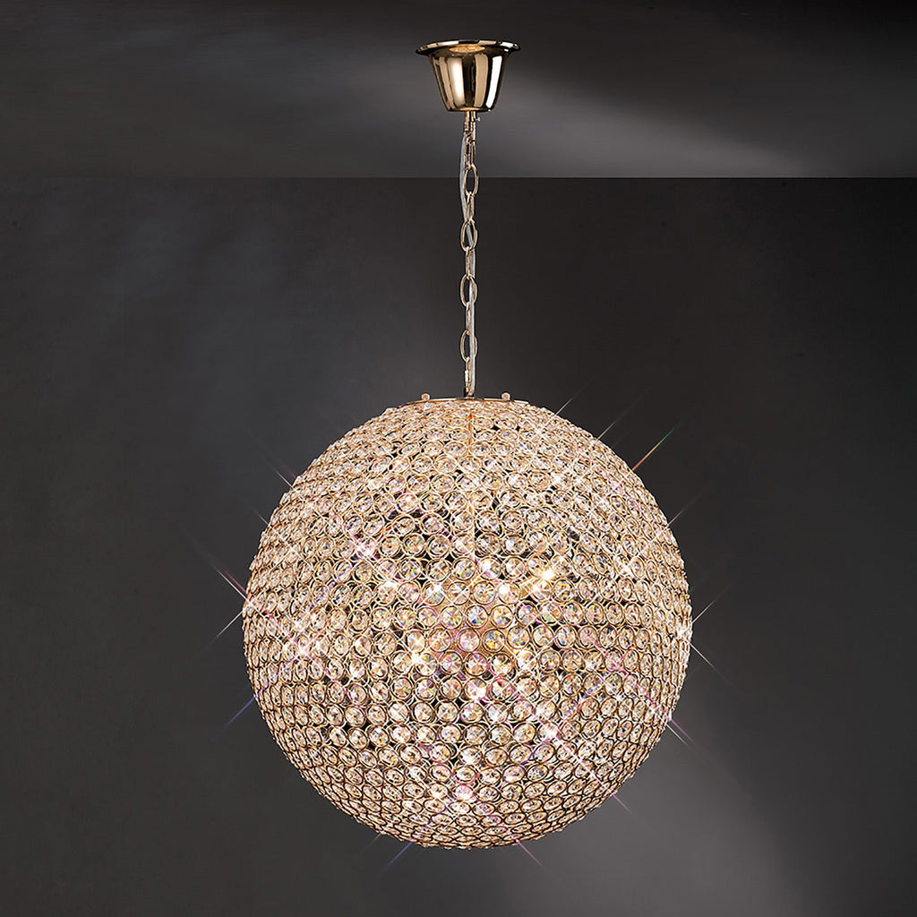 Diyas - Ava Medium Ball Pendant - Luminosity Designs Ltd