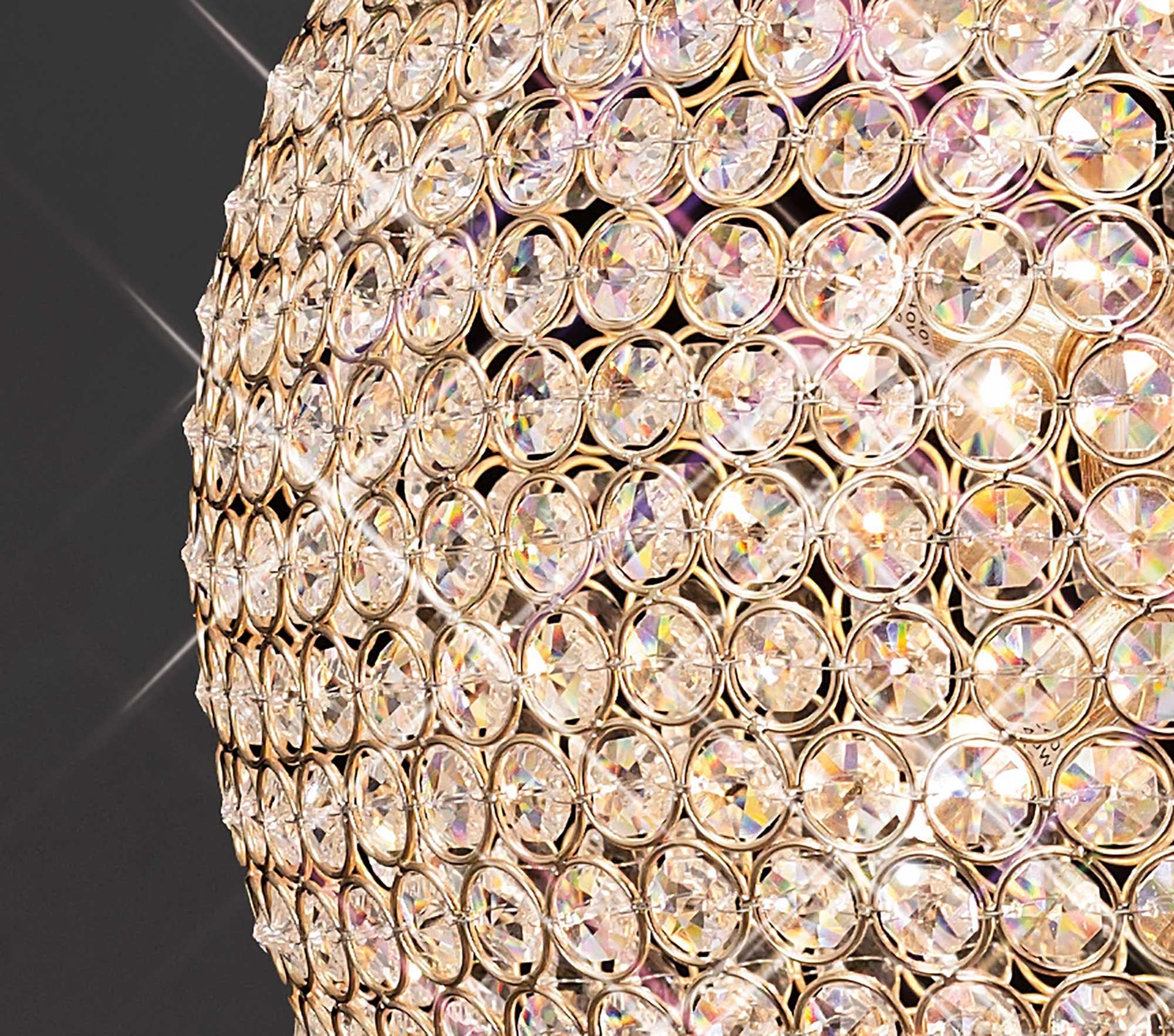 Diyas - Ava Medium Ball Pendant - Luminosity Designs Ltd