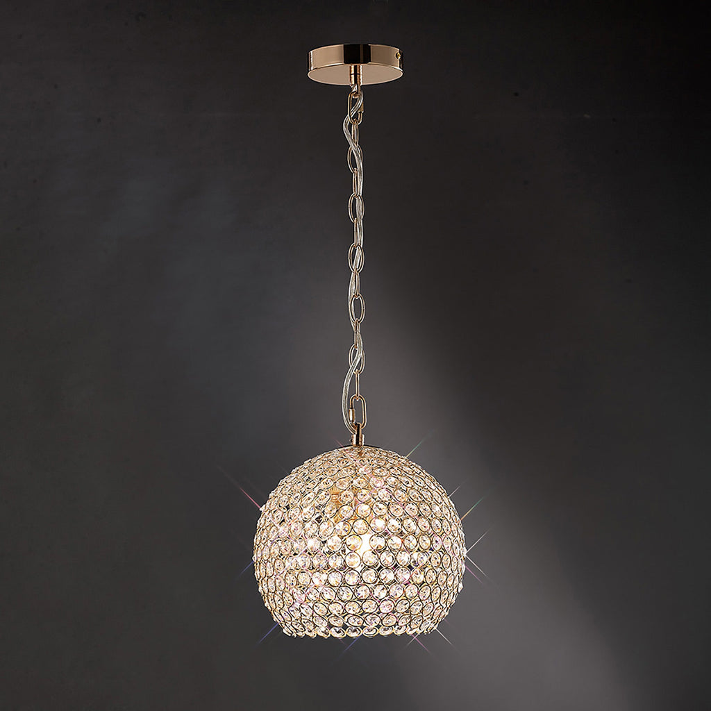 Diyas - Ava Small Pendant Light - Luminosity Designs Ltd