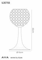 Diyas - Ava Table Lamp - Luminosity Designs Ltd