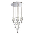 Diyas - Aviva 10 Light Cluster Pendant - Luminosity Designs Ltd