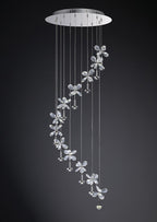 Diyas - Aviva 12 Light Pendant - Luminosity Designs Ltd