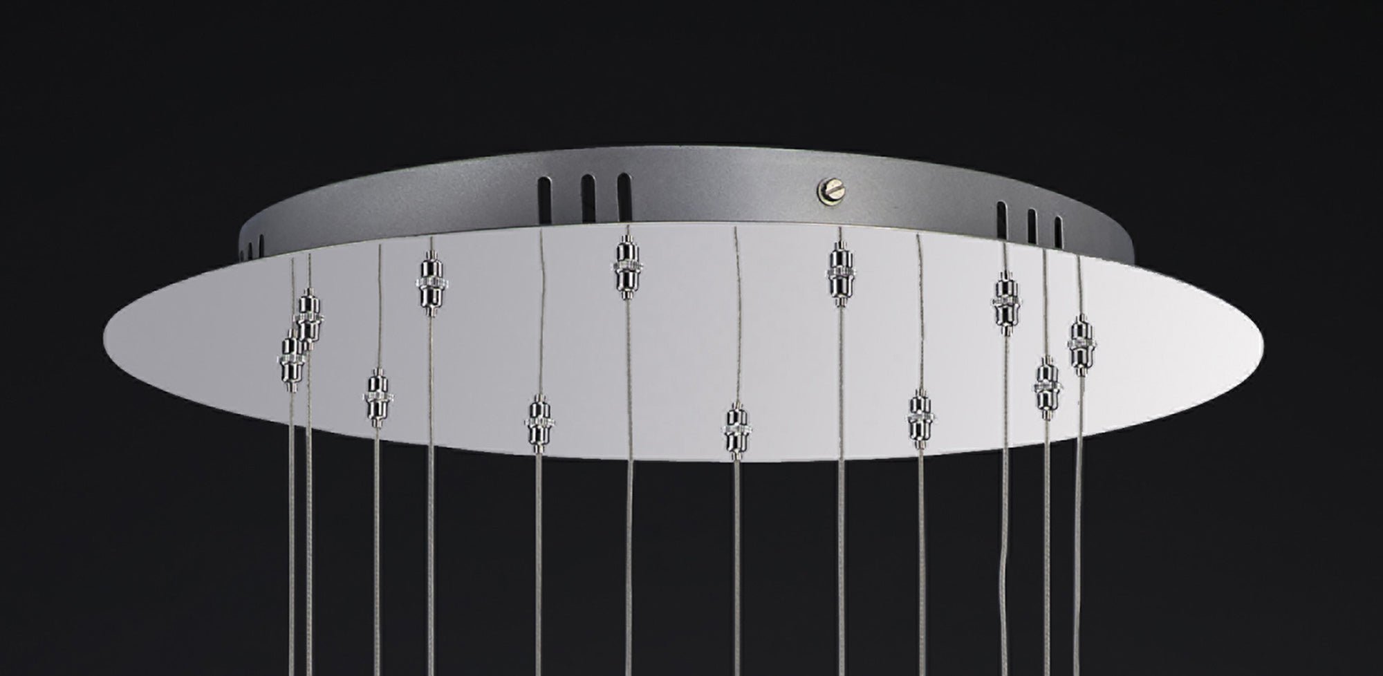 Diyas - Aviva 12 Light Pendant - Luminosity Designs Ltd