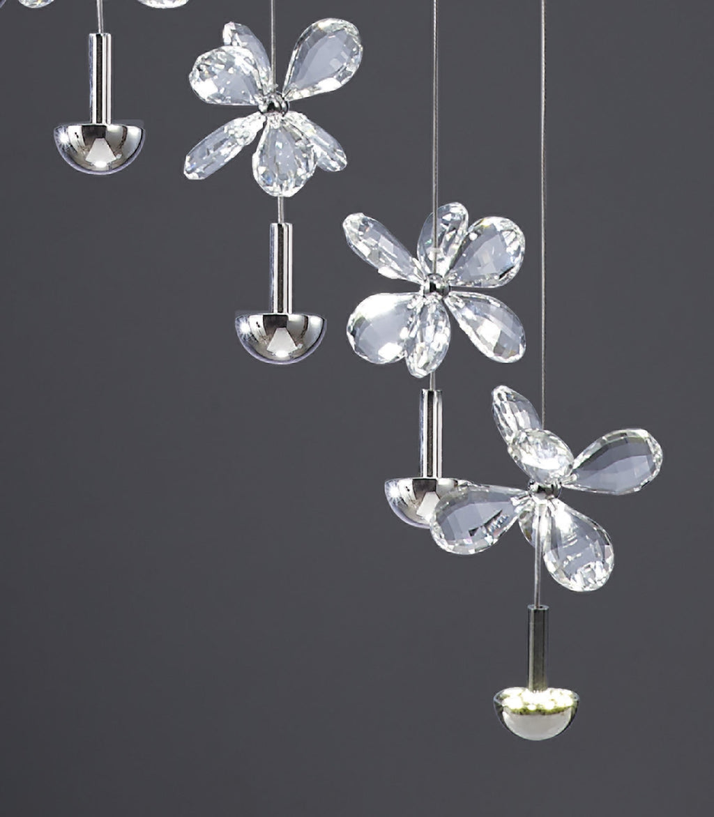 Diyas - Aviva 12 Light Pendant - Luminosity Designs Ltd