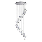 Diyas - Aviva 12 Light Pendant - Luminosity Designs Ltd