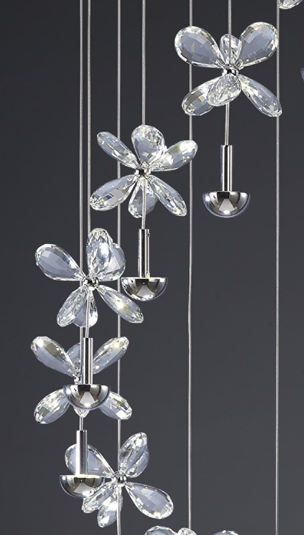 Diyas - Aviva 12 Light Pendant - Luminosity Designs Ltd