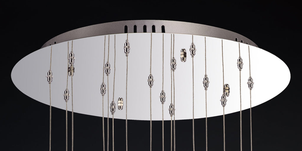 Diyas - Aviva 16 Light Cluster Pendant - Luminosity Designs Ltd