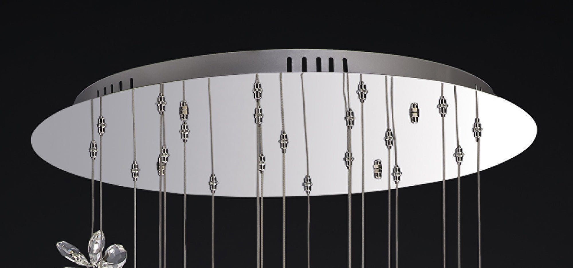 Diyas - Aviva 20 Light Pendant - Luminosity Designs Ltd