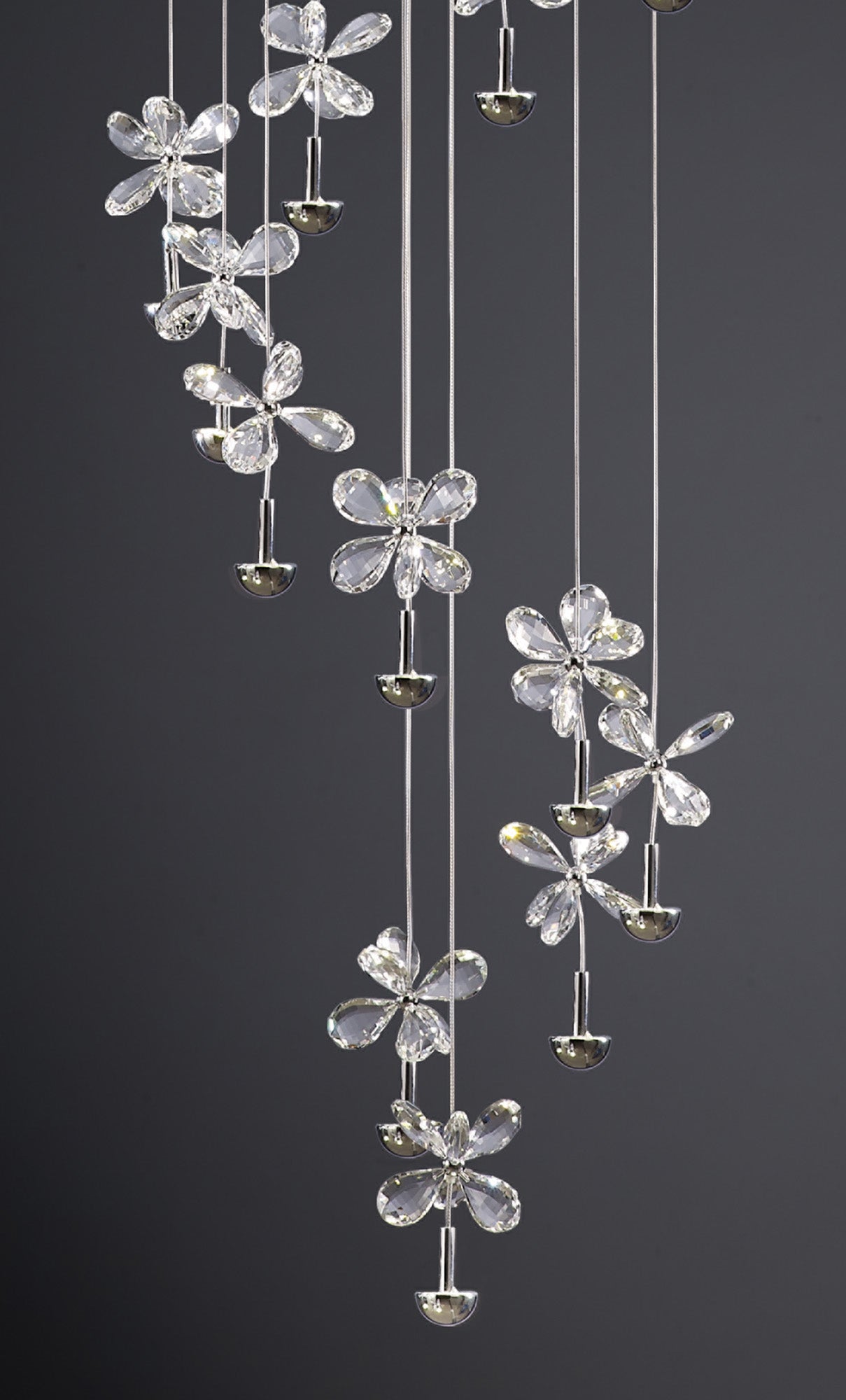 Diyas - Aviva 20 Light Pendant - Luminosity Designs Ltd
