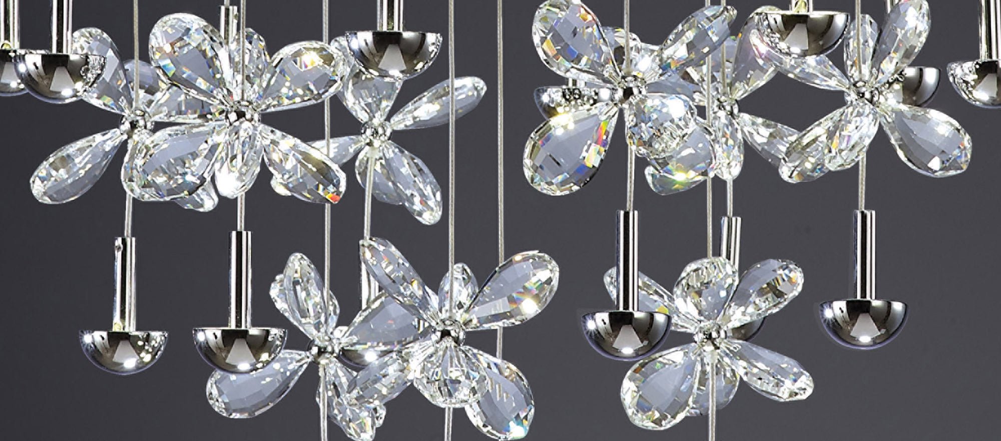 Diyas - Aviva 28 Light Cluster Pendant - Luminosity Designs Ltd