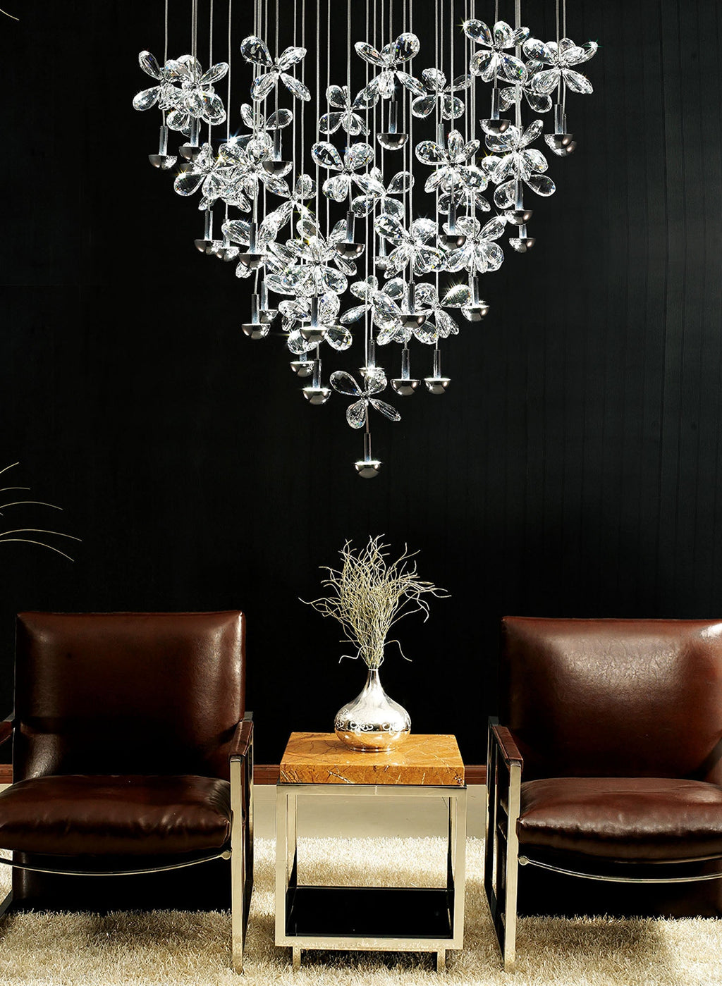 Diyas - Aviva 28 Light Cluster Pendant - Luminosity Designs Ltd