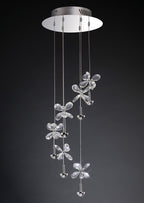 Diyas - Aviva 6 Light Pendant - Luminosity Designs Ltd
