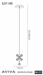 Diyas - Aviva Pendant - Luminosity Designs Ltd