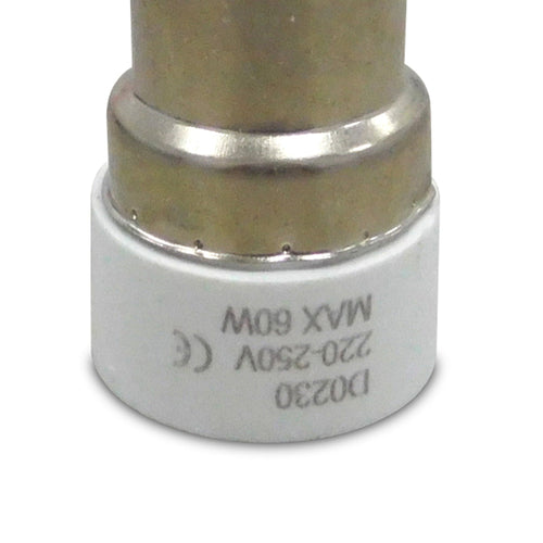 Deco - B22 Lampholder to E14 Lamp Socket Converter - Luminosity Designs Ltd