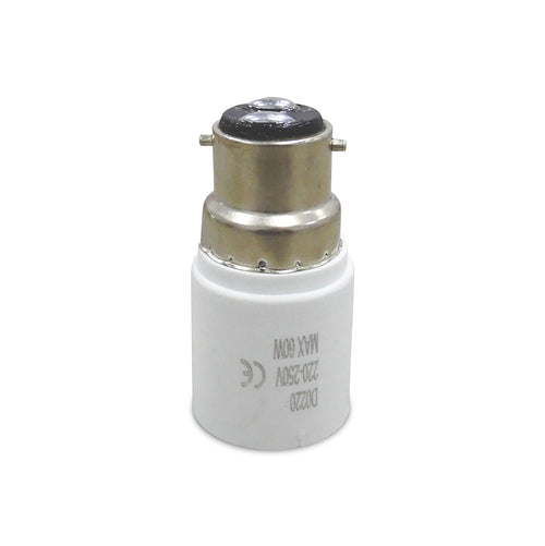 Deco - B22 Lampholder to E27 Lamp Socket Converter - Luminosity Designs Ltd