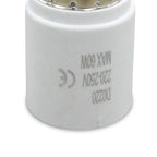 Deco - B22 Lampholder to E27 Lamp Socket Converter - Luminosity Designs Ltd