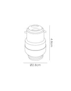 Deco - B22 Lampholder to G9 Lamp Socket Converter - Luminosity Designs Ltd
