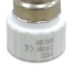 Deco - B22 Lampholder to GU10 Lamp Socket Converter - Luminosity Designs Ltd