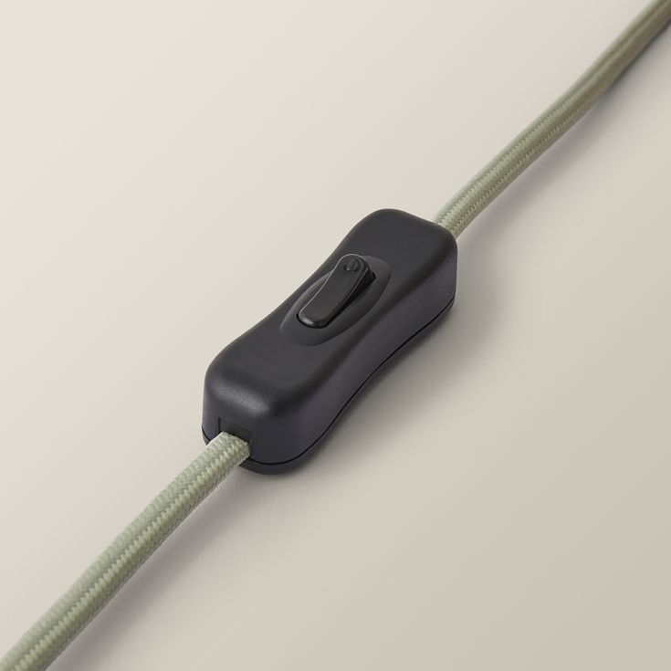 Green Wiggle Table Lamp with Lilac Pleated Tapered Shade