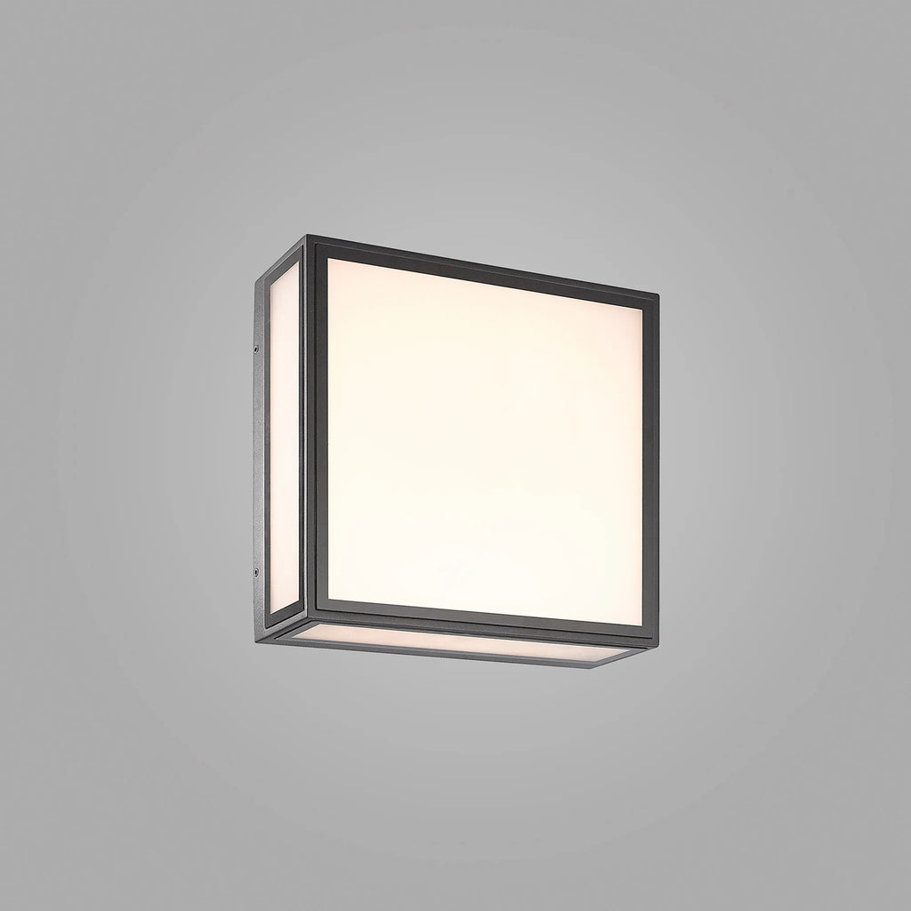 Mantra Fusion - Bachelor Exterior or Bathroom Ceiling/Wall Integrated Light, 14W LED, 3000K, 1180lm, IP65 (Mantra m7055) - Luminosity Designs Ltd