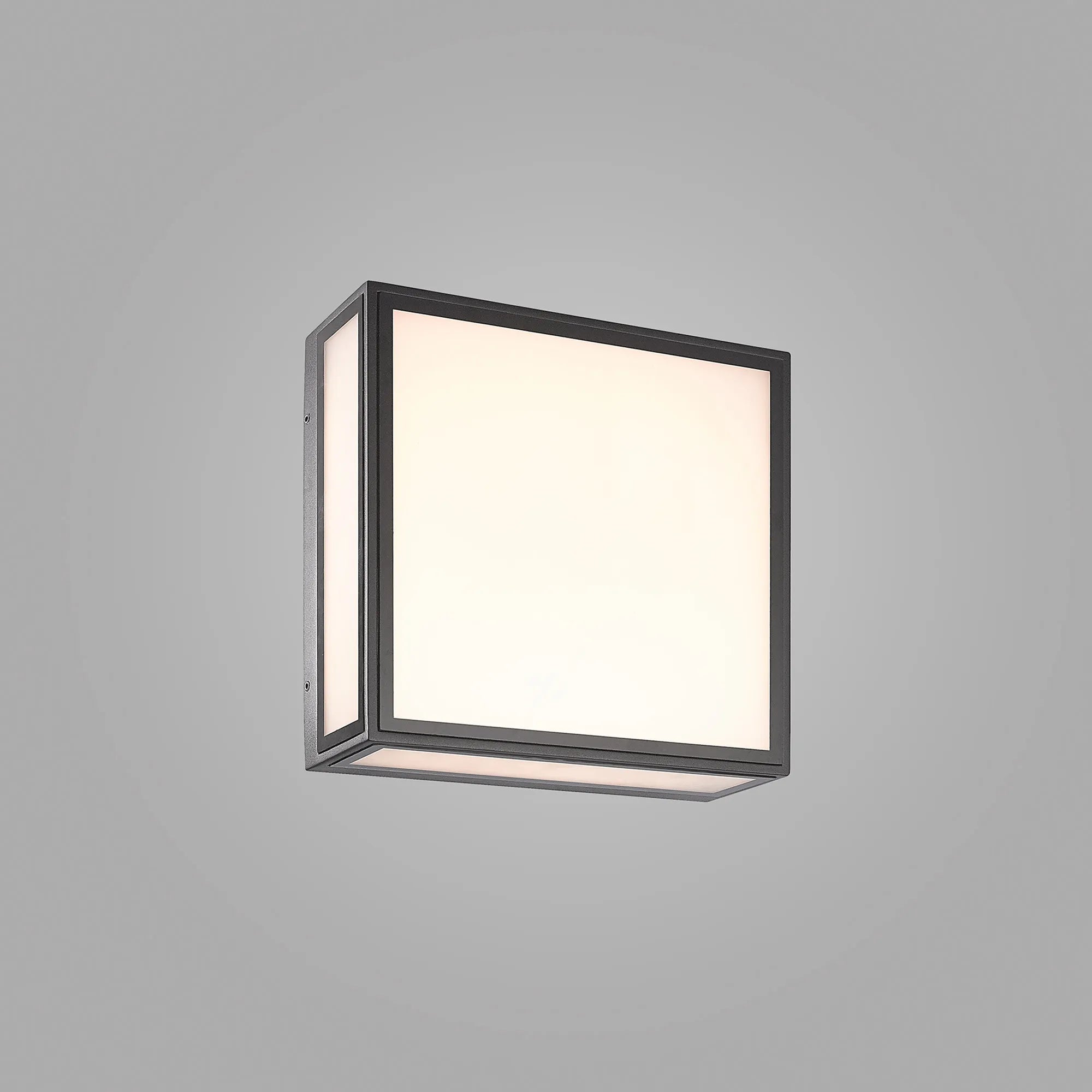 Mantra Fusion - Bachelor Exterior or Bathroom Ceiling/Wall Integrated Light, 14W LED, 3000K, 1180lm, IP65 (Mantra m7055) - Luminosity Designs Ltd