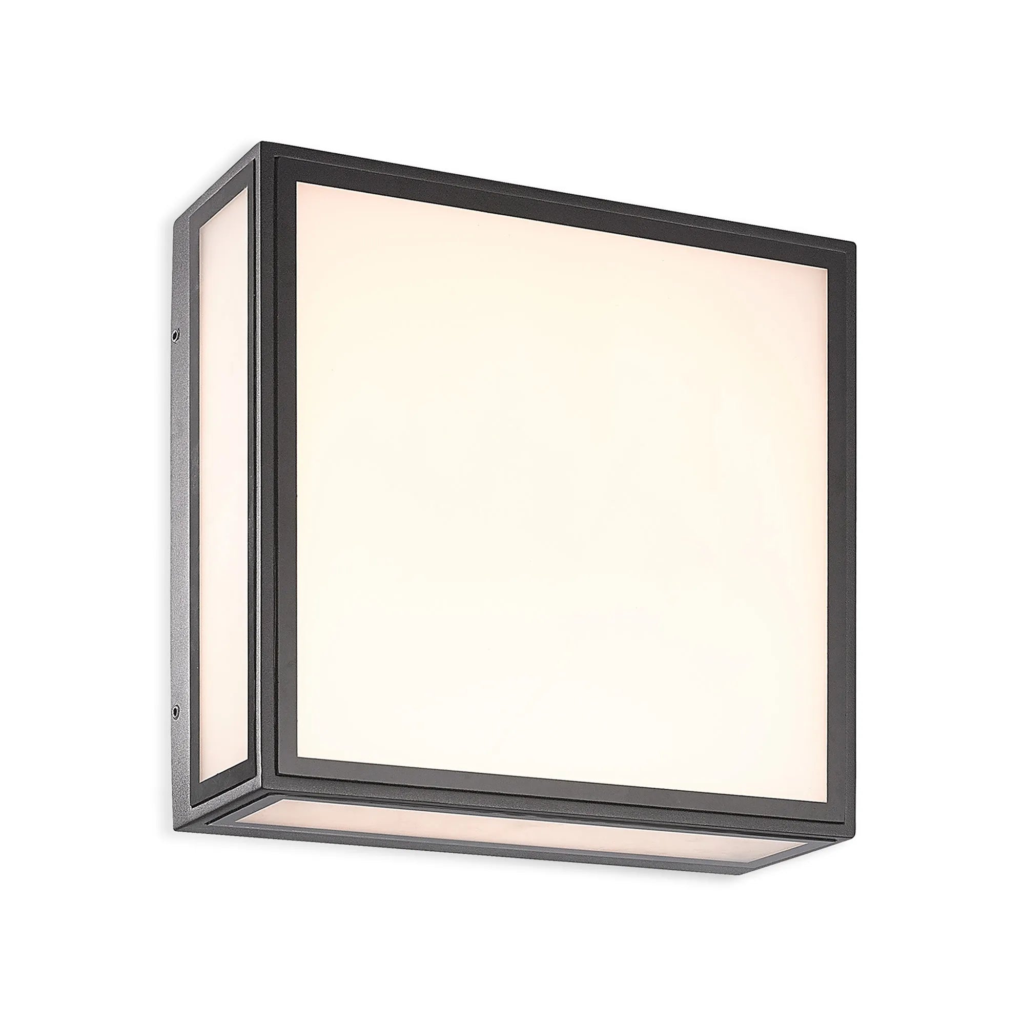 Mantra Fusion - Bachelor Exterior or Bathroom Ceiling/Wall Integrated Light, 14W LED, 3000K, 1180lm, IP65 (Mantra m7055) - Luminosity Designs Ltd