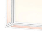 Mantra Fusion - Bachelor Exterior or Bathroom Ceiling/Wall Integrated Light, 14W LED, 3000K, 1180lm, IP65 (Mantra m7055) - Luminosity Designs Ltd