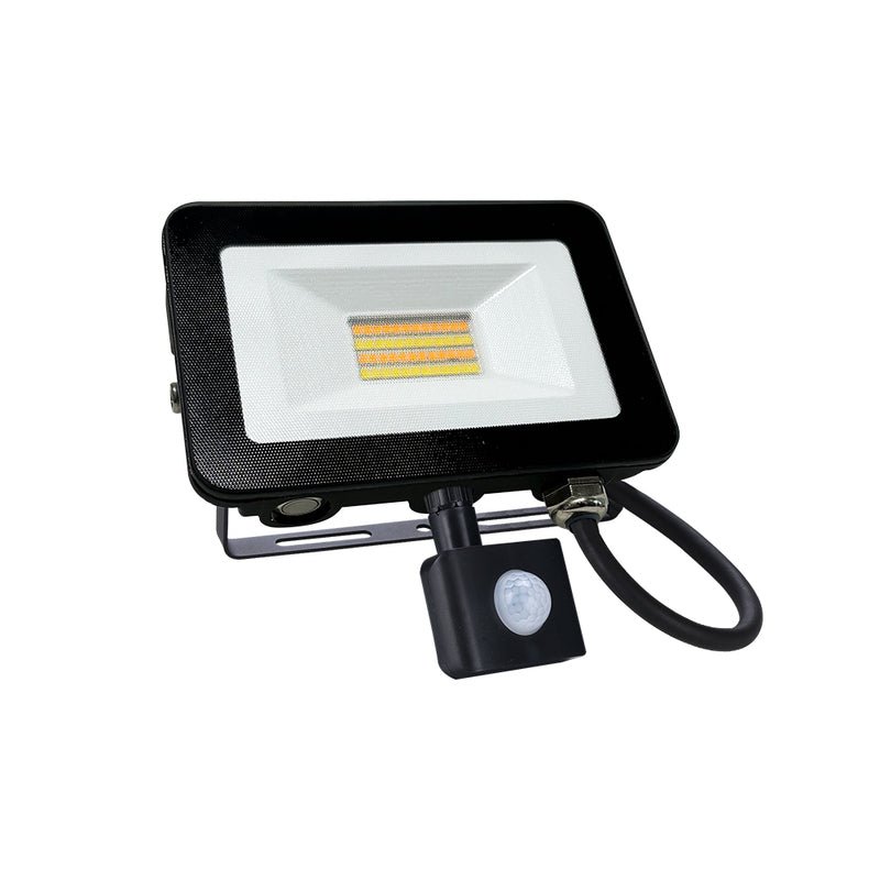 ELD Lighting - Bala PIR Slimline Floodlight - Luminosity Designs Ltd