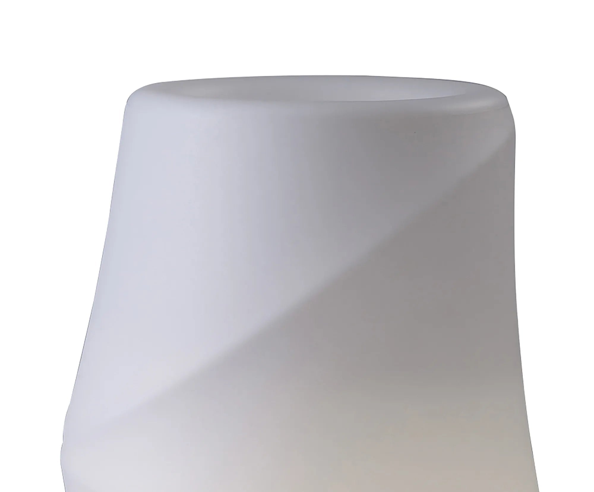 Mantra - Bambu Outdoor Acrylic Plant Pot (No Light) - Luminosity Designs Ltd