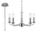 Deco - Banyan 5 Light Multi Armed Fitting with E14 Lampholders, NOT inc shade (Deco D0358) - Luminosity Designs Ltd