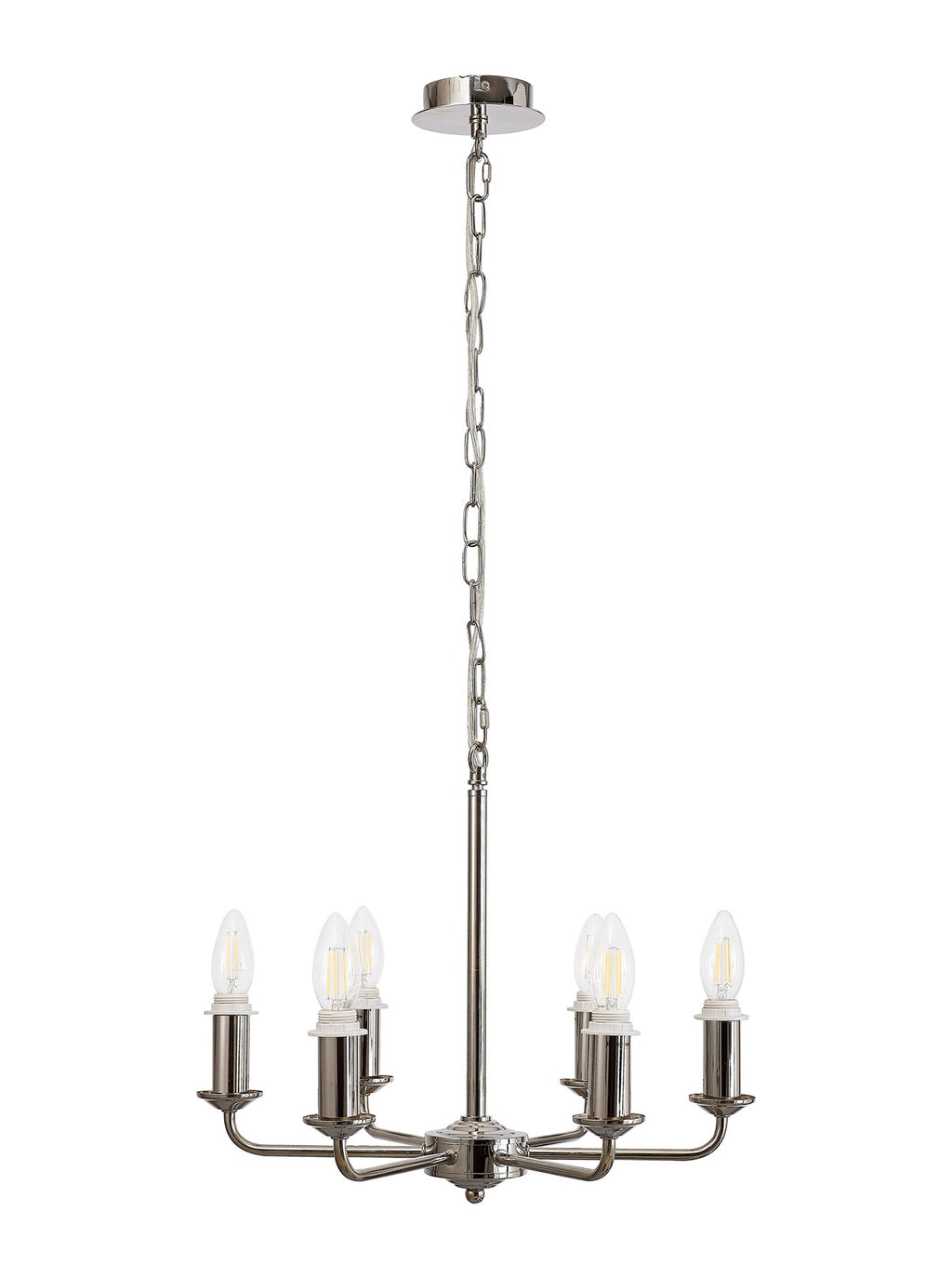 Deco - Banyan 6 Light Armed Traditional Candelabra E14 (Deco D0671) - Luminosity Designs Ltd