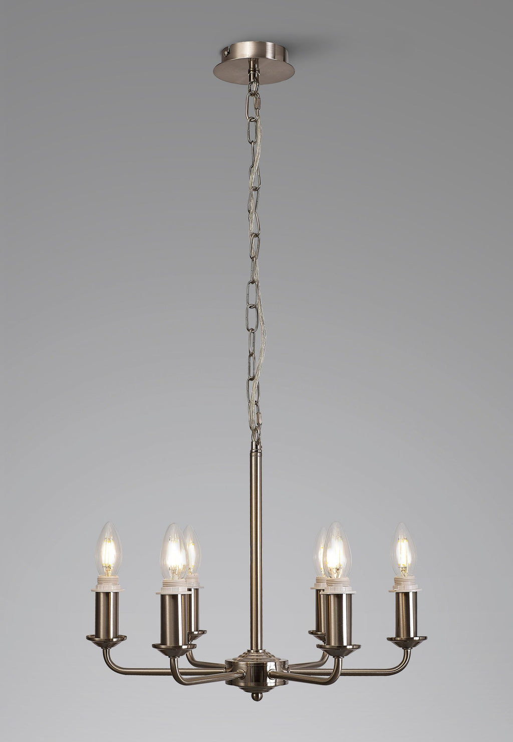 Deco - Banyan 6 Light Armed Traditional Candelabra E14 (Deco D0671) - Luminosity Designs Ltd