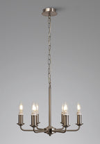 Deco - Banyan 6 Light Armed Traditional Candelabra E14 (Deco D0671) - Luminosity Designs Ltd