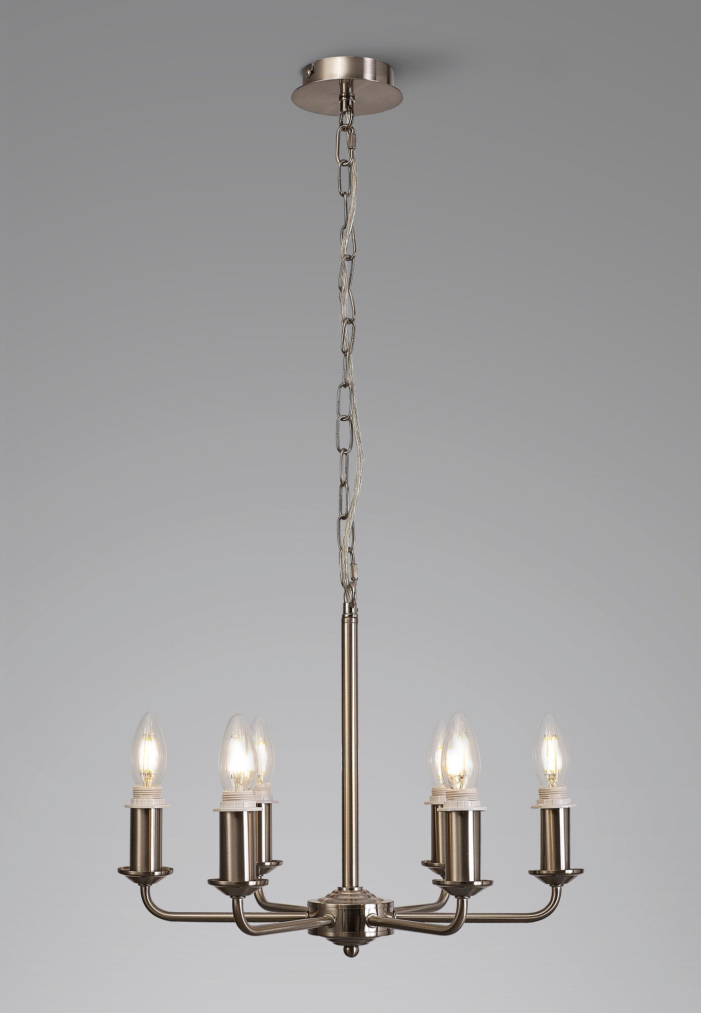 Deco - Banyan 6 Light Armed Traditional Candelabra E14 (Deco D0671) - Luminosity Designs Ltd