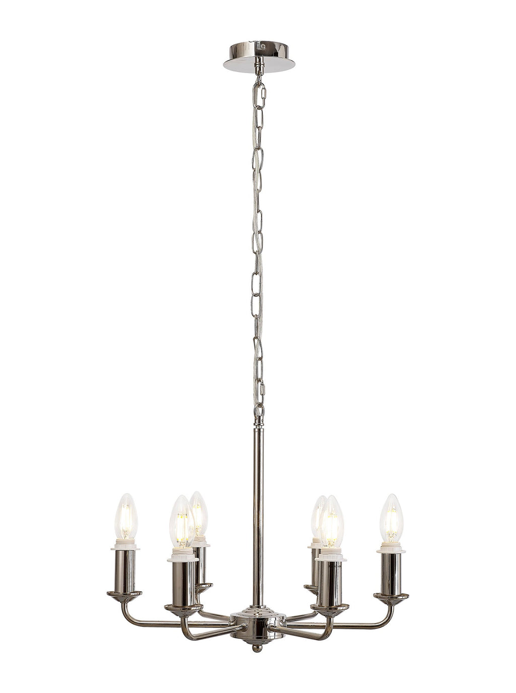Deco - Banyan 6 Light Armed Traditional Candelabra E14 (Deco D0671) - Luminosity Designs Ltd